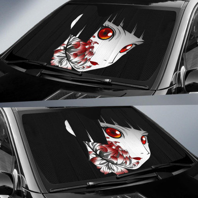 Dark Anime Auto Car Sun Shade Windshield