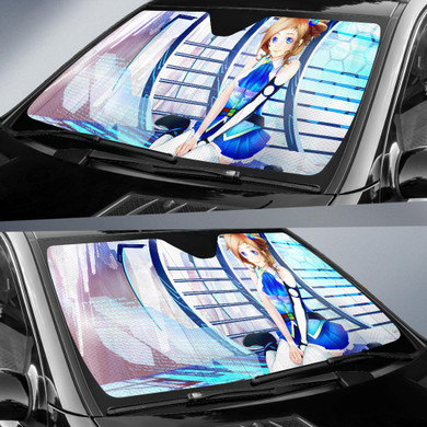 Anime Girl Windows Auto Car Sun Shade Windshield