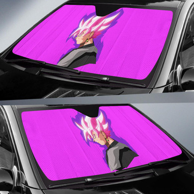 Goku Dragon Ball Minimal Auto Car Sun Shade Windshield