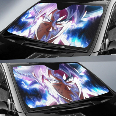 Goku Ultra Instinct Dragon Ball Super Auto Car Sun Shade Windshield