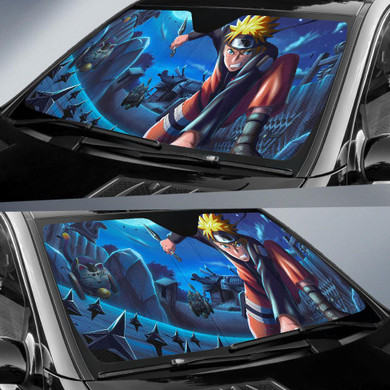 Naruto Uzumaki Naruto X Boruto Ninja Voltage Auto Car Sun Shade Windshield