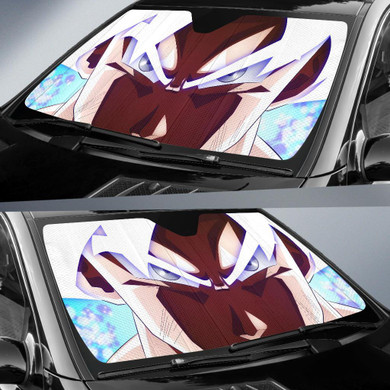 Ultra Instinct Goku Dragon Ball Super Auto Car Sun Shade Windshield