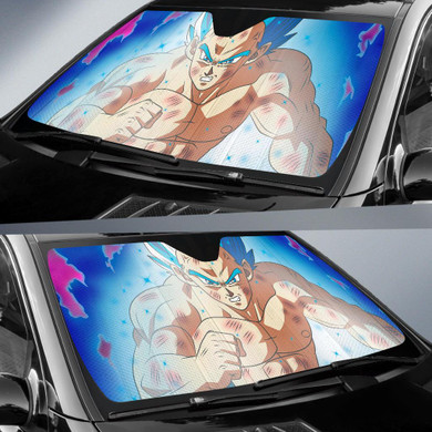 Vegeta Dragon Ball Auto Car Sun Shade Windshield