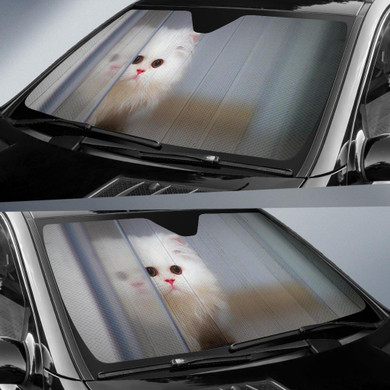 Kitten Cat Cute Auto Car Sun Shade Windshield