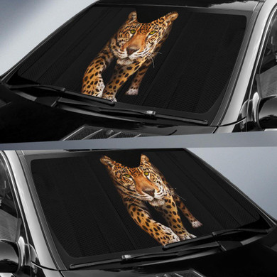 Jaguar Dark Auto Car Sun Shade Windshield