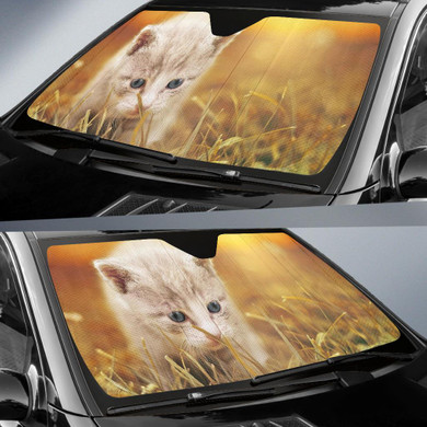 Kitten Cute Auto Car Sun Shade Windshield