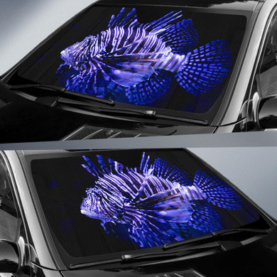 Lionfish Underwater Auto Car Sun Shade Windshield