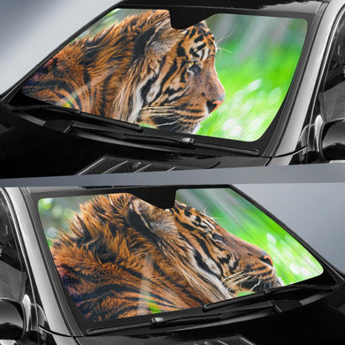 Sumatran Tiger Auto Car Sun Shade Windshield
