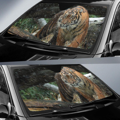 Sumatran Tiger Wild Tiger Auto Car Sun Shade Windshield