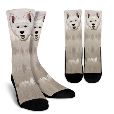 Real Westie Socks
