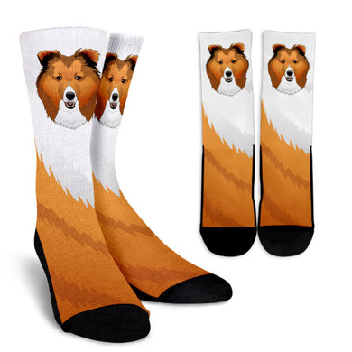 Real Sheltie Socks