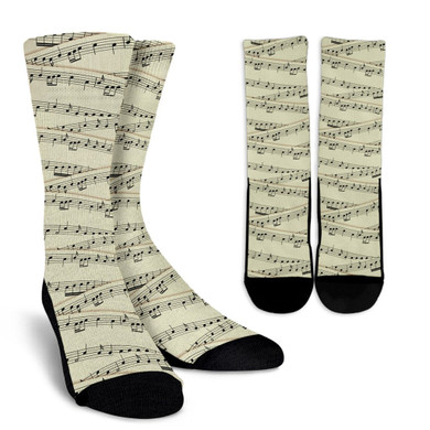 Sheet Music Socks