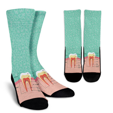 Dentist Diagram Socks