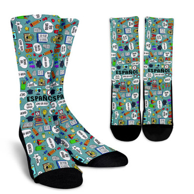 Spanish Teacher Socks