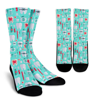 Dentist Pattern Socks