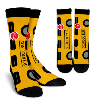 School Bus Socks