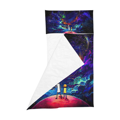 Rick and Morty In Space Kids' Sleeping Bag