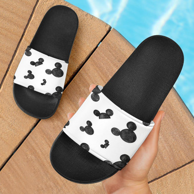 Faded Mickey Sandals