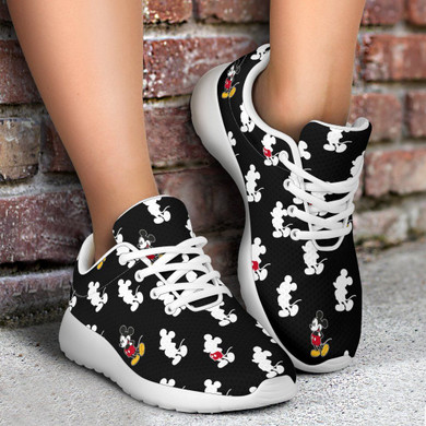 Black Mickey Sneakers