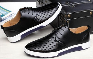 Merkmak Men Casual Shoes Leather