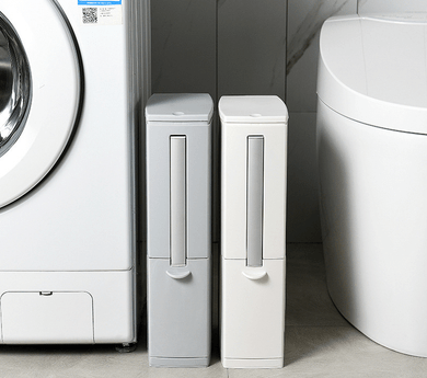 Creative Toilet Brush Multifunction Trash Can Storage Integrated Suit Household Cleaning Tool Bathroom Accessories Sets