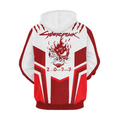 Cyberpunk 2077 Hoodies 3D Printed Zipper Hoodie Jacket Pullover Sweatshirt Casual Top Unisex