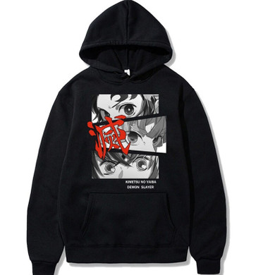 Demon Slayer Hoodie Jacket Pullover Kimetsu No Yaiba Cosplay Sweatshirt