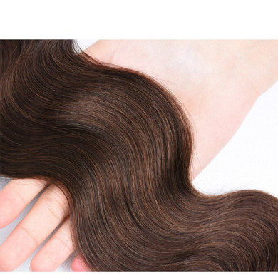 lumiere One Piece #4 Body Wave 13x4 Lace Frontal Closure Virgin Human Hair
