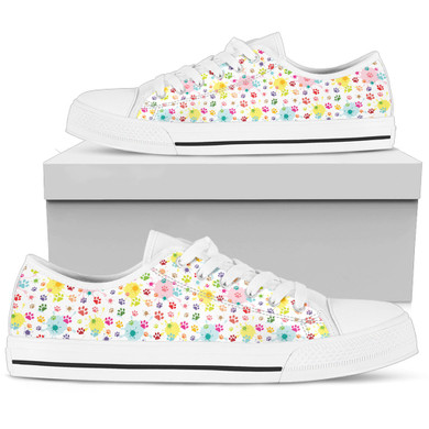 Paw Print Shoes Women's Low Top Shoe