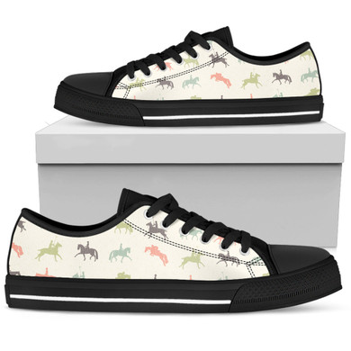 Horse  Shoes Women's Low Top Shoe