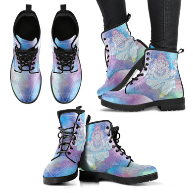 Elephant Boots Ganesha Elephant Women's Leather Boots