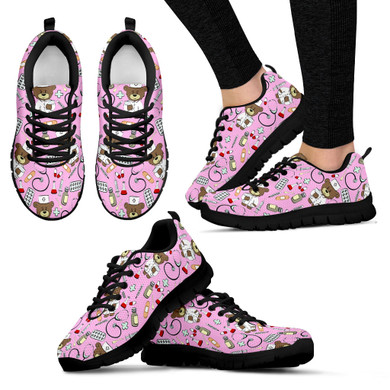 Bear Nurse Shoes Bubble Gum Women's Sneakers
