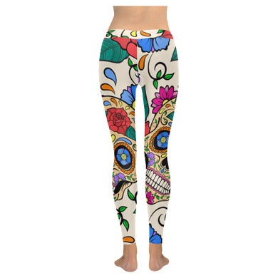 Day of The Dead Sugar Skull Leggings