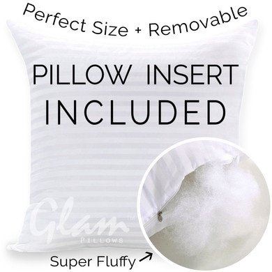 White & Gold Reversible Sequin Glam Pillow