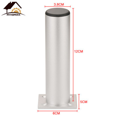 Myhomera Furniture Feet Legs Adjustable Cabinet Sofa Leg 80/150/250mm Space Aluminum Cupboard Coffee Tea Table Protective Foot