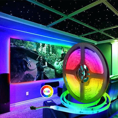 LED Strip 2811 IC RGB 5050 Led Flexible Light 300 Mode 12V Smart Strip Ribbon Tape HDTV TV Desktop Screen Backlight Bias lights