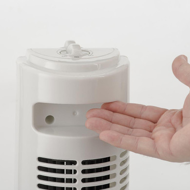 AVANT AV7728-tower fan oscillating, 74 Cm, 50W, 3 speeds, timer, white Color. (White)
