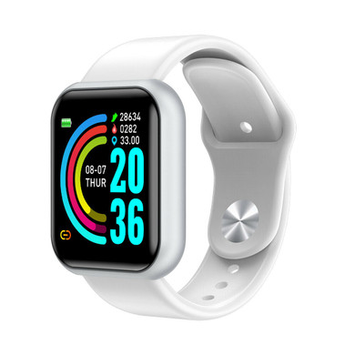 D20 Pro Smart Watch Y68 Bluetooth Fitness Tracker Sports Watch Heart Rate Monitor Blood Pressure Smart Bracelet for Android IOS