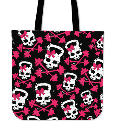Gym Skull Tote Bag Gym Skull Tote Bag
