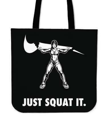 Just Squat It Tote Bag