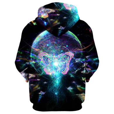 SPACE MIGRATION TRIPZY LEARY ZIP UP HOODIE