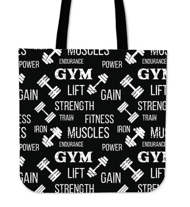 Gym Strength Tote Bag Gym Strength Tote Bag
