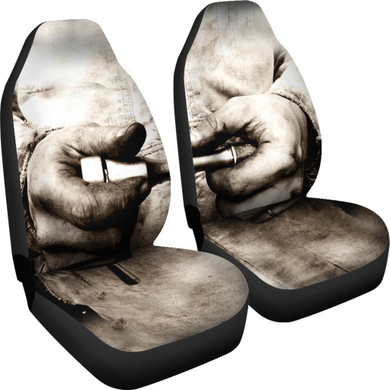 Vintage Mechanic Car Seat Covers (set of 2)