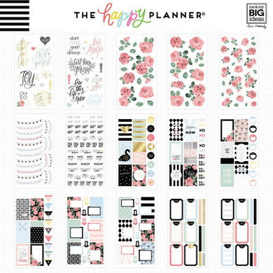 Happy Planner Value Pack Stickers - Simply Lovely