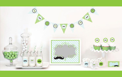 Little Man Decorations Starter Kit