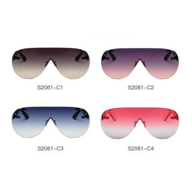 Women's Oversized Aviator 100% UV Sunglasses 4 color choices