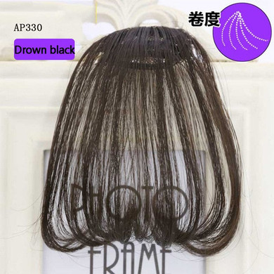 6 inch HOUYAN HAIR Clip In Hair Bangs Hairpiece
