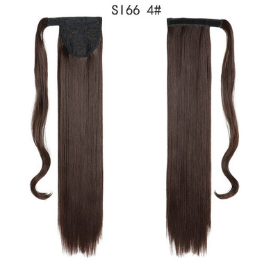 22inch MERISIHAIR Long Straight Wrap Around Clip In Ponytail Hair Extension