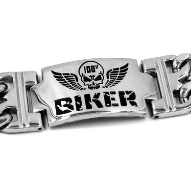 Skull Bracelet <br> 100% Biker