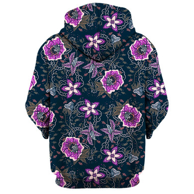FLORIST ZIP UP HOODIE